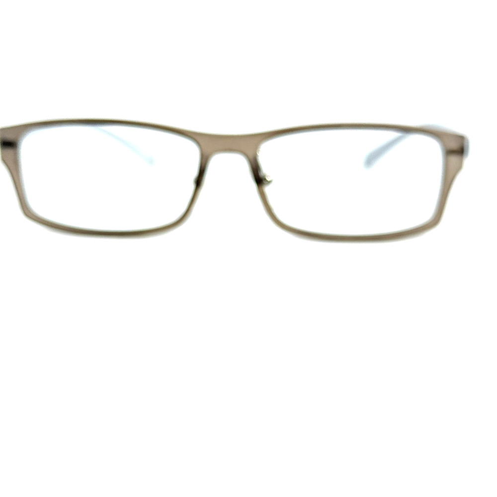 Zenni Eyeglasses Frames Full Rim Silver Gray Clear H19726